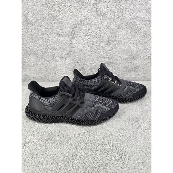 Adidas Ultra 4D 5.0 Mens Size 6.5 Black Athletic Running Walking Shoes Sneakers main image 9